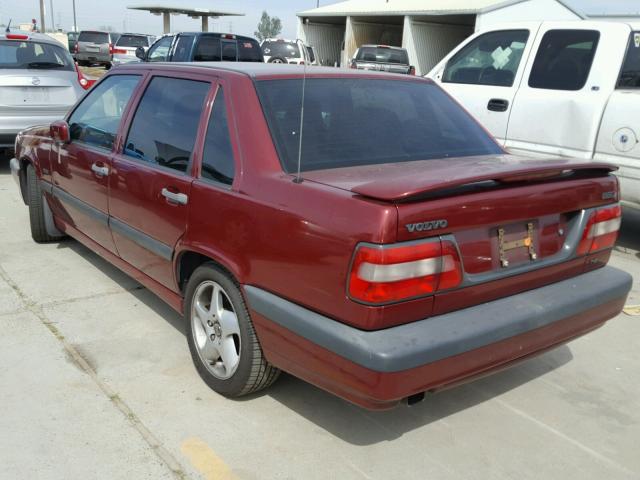 YV1LS5726VJ372210 - 1997 VOLVO 850 T5 RED photo 3