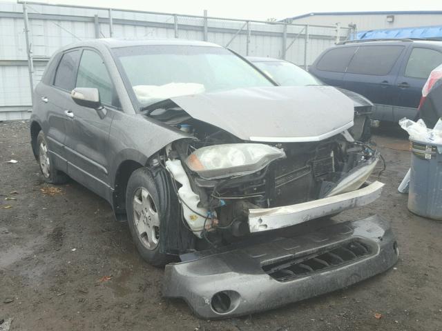 5J8TB18228A006649 - 2008 ACURA RDX GRAY photo 1