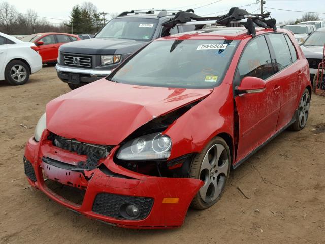 WVWHV71K99W123223 - 2009 VOLKSWAGEN GTI RED photo 2