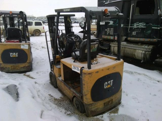 A3EC220847 - 2000 CATERPILLAR FORKLIFT BROWN photo 3