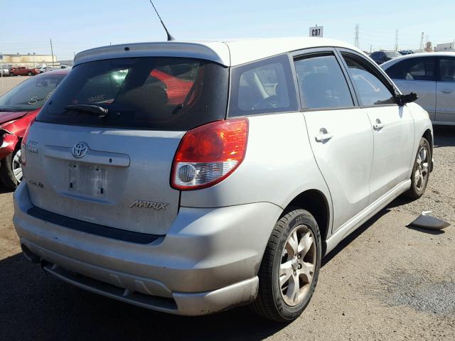 2T1LR38EX3C017130 - 2003 TOYOTA COROLLA MA SILVER photo 4