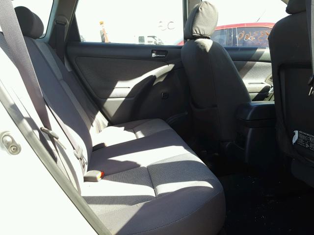 2T1LR38EX3C017130 - 2003 TOYOTA COROLLA MA SILVER photo 6