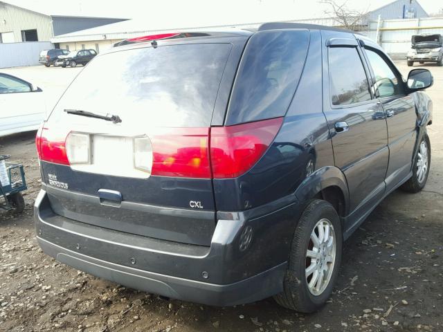 3G5DB03765S540688 - 2005 BUICK RENDEZVOUS BLUE photo 4