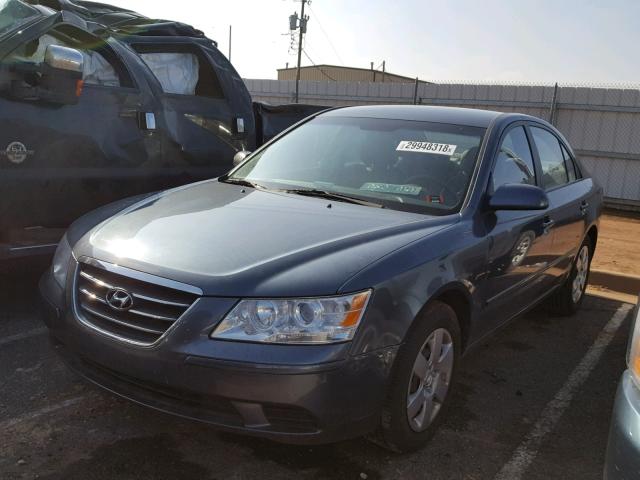 5NPET4AC1AH592199 - 2010 HYUNDAI SONATA GLS GRAY photo 2