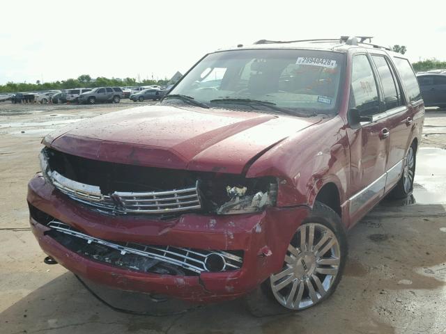 5LMFU27558LJ15840 - 2008 LINCOLN NAVIGATOR 红色 照片 2