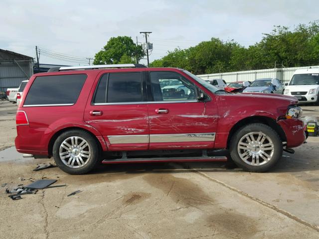 5LMFU27558LJ15840 - 2008 LINCOLN NAVIGATOR 红色 照片 9