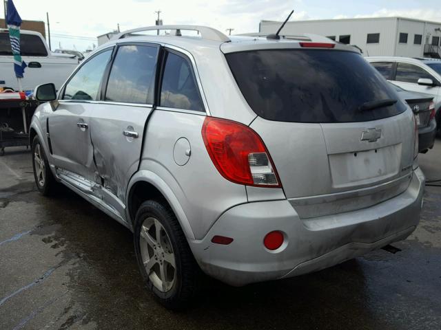 3GNAL3EK4DS613090 - 2013 CHEVROLET CAPTIVA LT SILVER photo 3