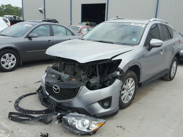 JM3KE2CY6F0536314 - 2015 MAZDA CX-5 TOURI GRAY photo 2