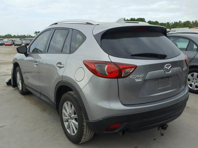 JM3KE2CY6F0536314 - 2015 MAZDA CX-5 TOURI GRAY photo 3