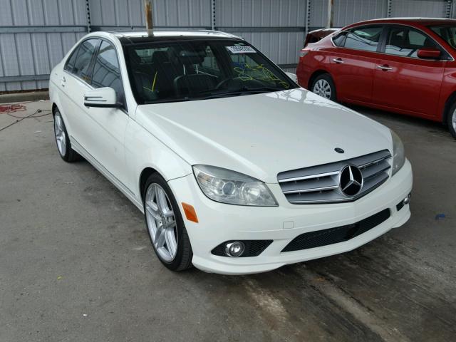 WDDGF5GB8AR111481 - 2010 MERCEDES-BENZ C 350 WHITE photo 1