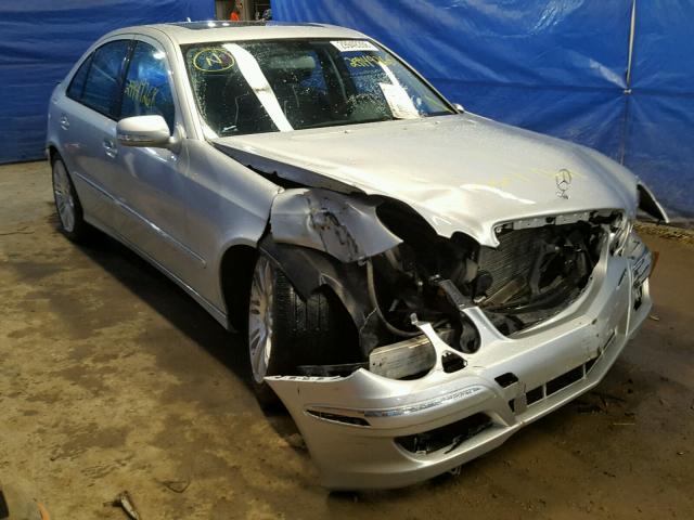 WDBUF87X38B301152 - 2008 MERCEDES-BENZ E 350 4MAT SILVER photo 1