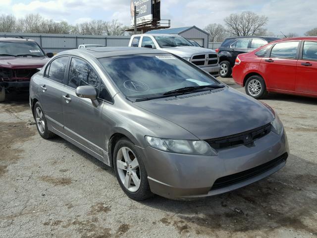 1HGFA16908L061623 - 2008 HONDA CIVIC EXL GRAY photo 1