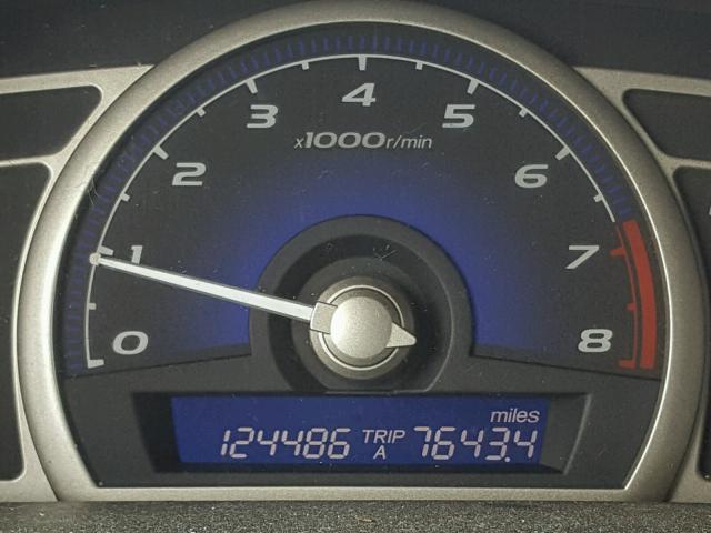 1HGFA16908L061623 - 2008 HONDA CIVIC EXL GRAY photo 8