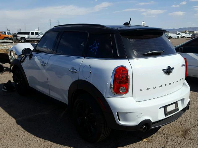 WMWZC3C50FWT02379 - 2015 MINI COOPER S C WHITE photo 3