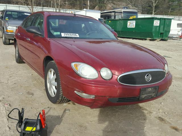 2G4WD532651172968 - 2005 BUICK LACROSSE C RED photo 1