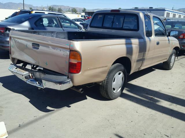 4TAVL52N1WZ121784 - 1998 TOYOTA TACOMA XTR BROWN photo 4