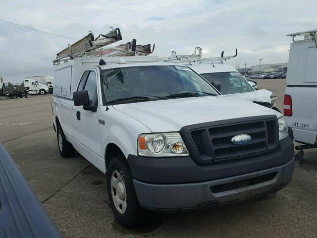 1FTRF12278KC03123 - 2008 FORD F150 WHITE photo 1