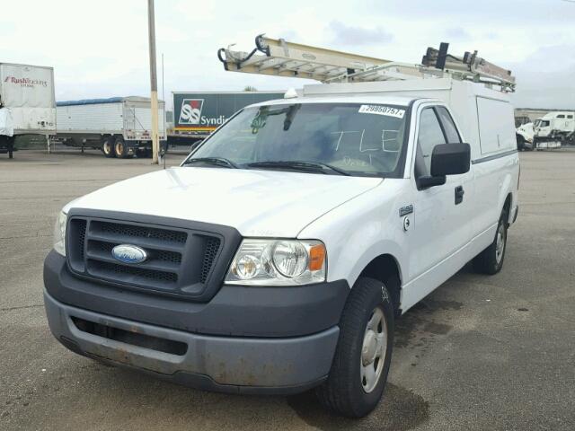 1FTRF12278KC03123 - 2008 FORD F150 WHITE photo 2