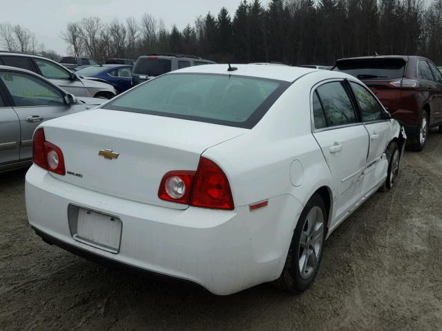 1G1ZB5EBXA4114812 - 2010 CHEVROLET MALIBU LS თეთრი ფოტო 4