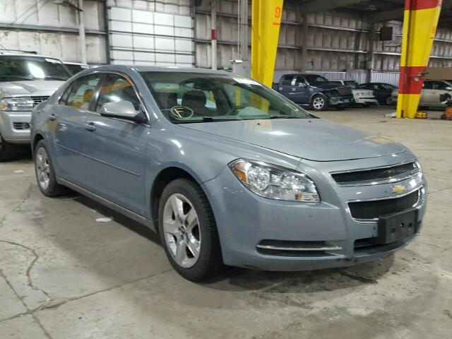 1G1ZH57B49F194779 - 2009 CHEVROLET MALIBU 1LT GRAY photo 1