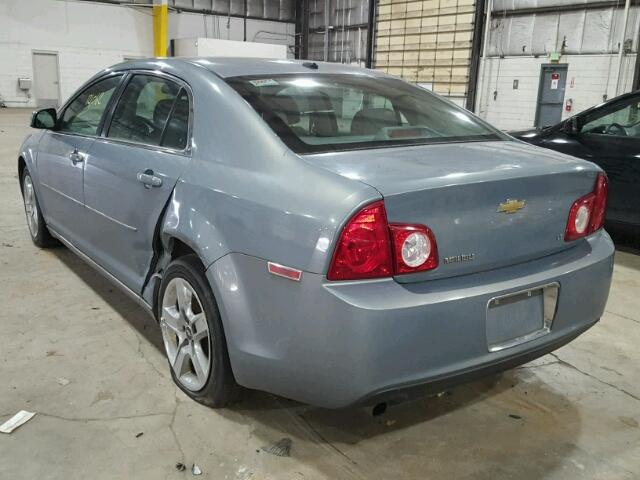 1G1ZH57B49F194779 - 2009 CHEVROLET MALIBU 1LT GRAY photo 3