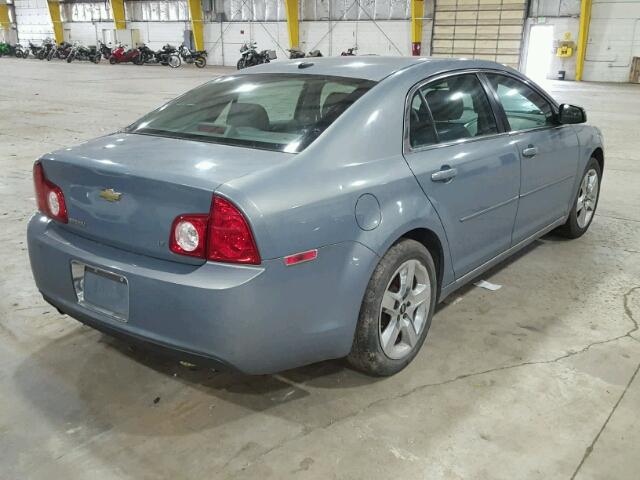 1G1ZH57B49F194779 - 2009 CHEVROLET MALIBU 1LT GRAY photo 4