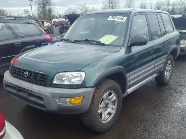 JT3GP10V7X7053361 - 1999 TOYOTA RAV4 GREEN photo 2