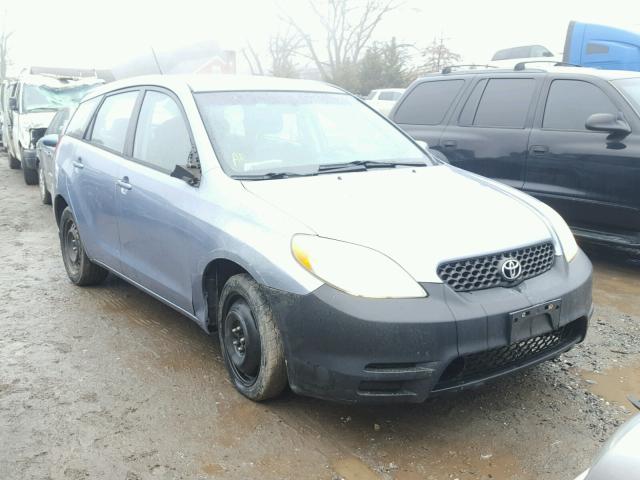 2T1KR32E53C072332 - 2003 TOYOTA MATRIX BLUE photo 1