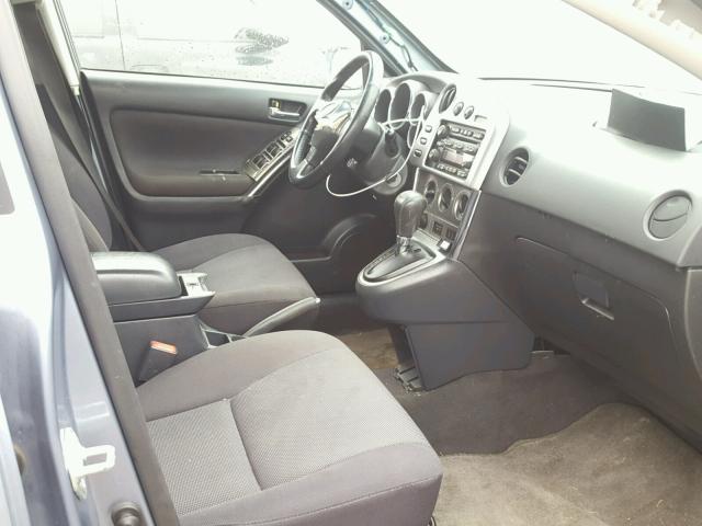 2T1KR32E53C072332 - 2003 TOYOTA MATRIX BLUE photo 5