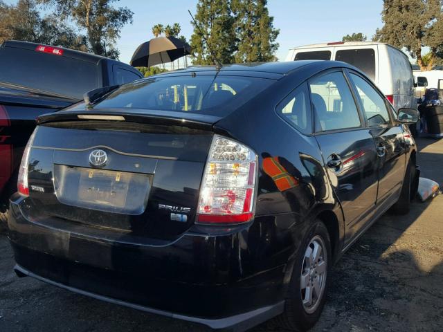 JTDKB20U897856300 - 2009 TOYOTA PRIUS BLACK photo 4