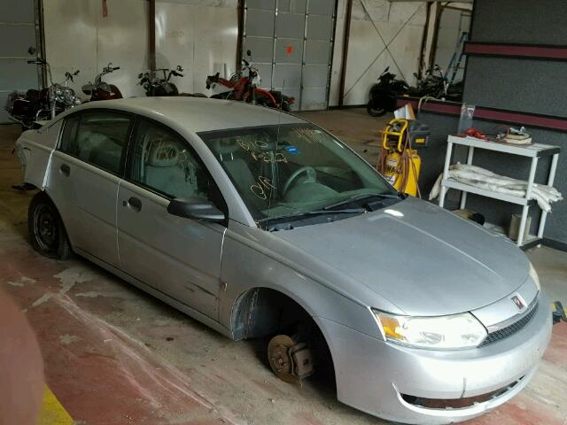 1G8AF52F53Z142260 - 2003 SATURN ION LEVEL SILVER photo 1