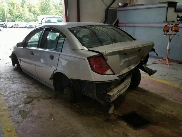 1G8AF52F53Z142260 - 2003 SATURN ION LEVEL SILVER photo 3