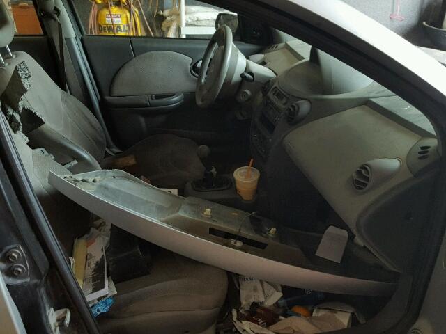 1G8AF52F53Z142260 - 2003 SATURN ION LEVEL SILVER photo 5