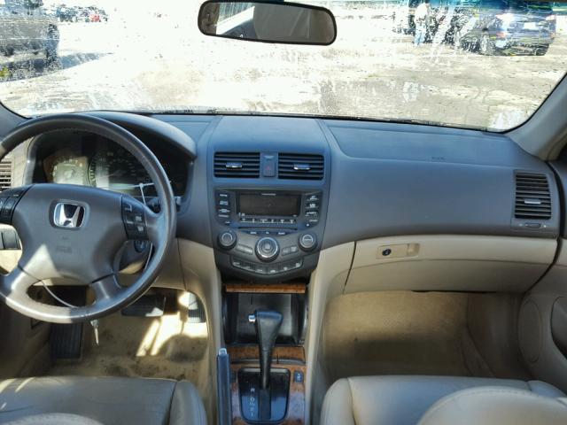 1HGCM66564A079117 - 2004 HONDA ACCORD EX GOLD photo 9