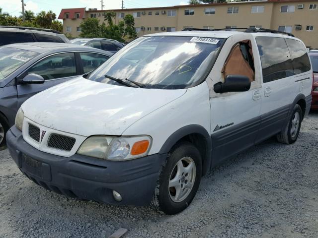 1GMDX03E4YD285810 - 2000 PONTIAC MONTANA WHITE photo 2