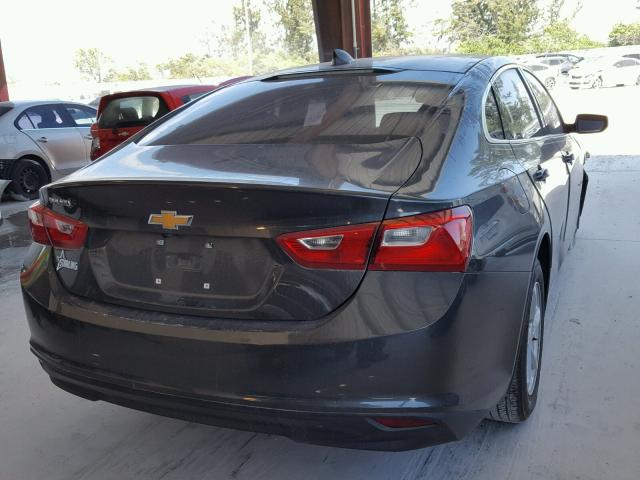 1G1ZB5ST6HF104323 - 2017 CHEVROLET MALIBU LS CHARCOAL photo 4