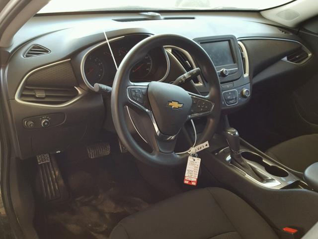 1G1ZB5ST6HF104323 - 2017 CHEVROLET MALIBU LS CHARCOAL photo 9