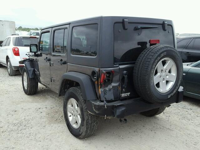 1C4BJWDG1GL349029 - 2016 JEEP WRANGLER U BROWN photo 3
