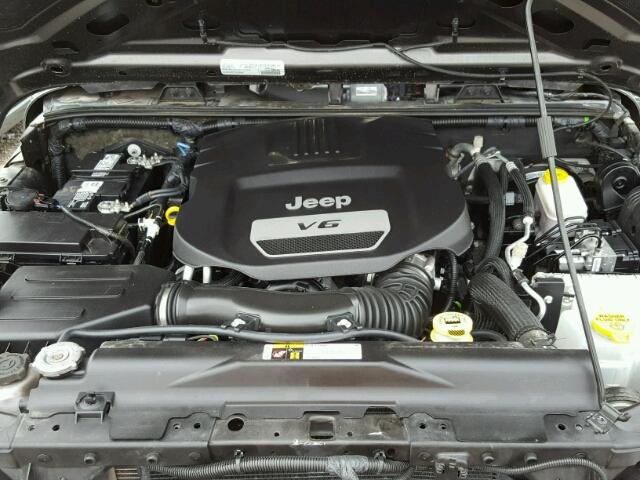 1C4BJWDG1GL349029 - 2016 JEEP WRANGLER U BROWN photo 7