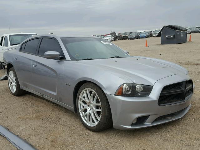 2C3CDXCT0EH115933 - 2014 DODGE CHARGER R/ SILVER photo 1