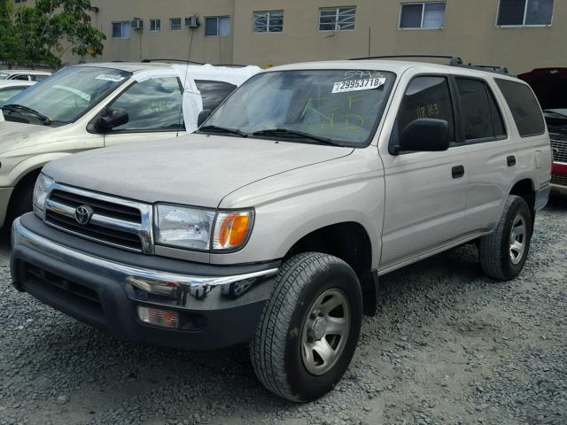 JT3GM84R4Y0065993 - 2000 TOYOTA 4RUNNER BEIGE photo 2