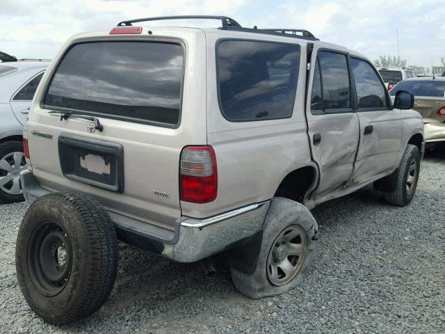 JT3GM84R4Y0065993 - 2000 TOYOTA 4RUNNER BEIGE photo 4