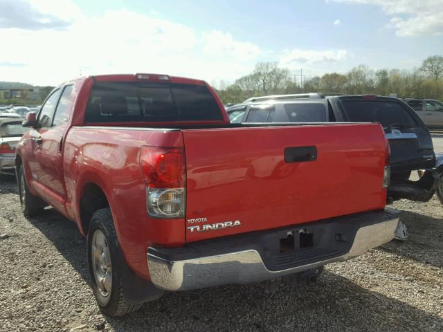 5TFRV54188X048339 - 2008 TOYOTA TUNDRA DOU RED photo 3