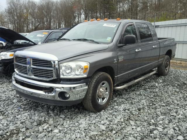 3D7KR29A67G816440 - 2007 DODGE RAM 2500 GRAY photo 2