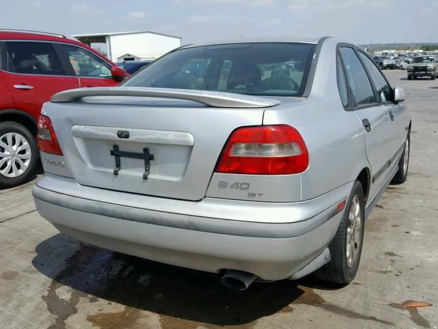 YV1VS2559YF540577 - 2000 VOLVO S40 GRAY photo 4