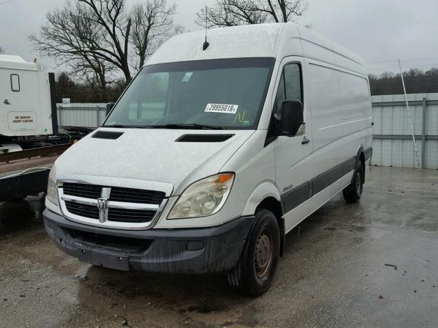 WD0PE845075222241 - 2007 DODGE SPRINTER 2 WHITE photo 2