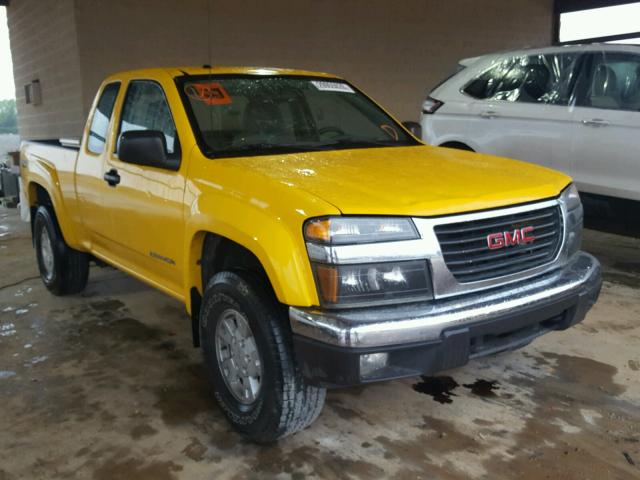 1GTDT196258219377 - 2005 GMC CANYON YELLOW photo 1