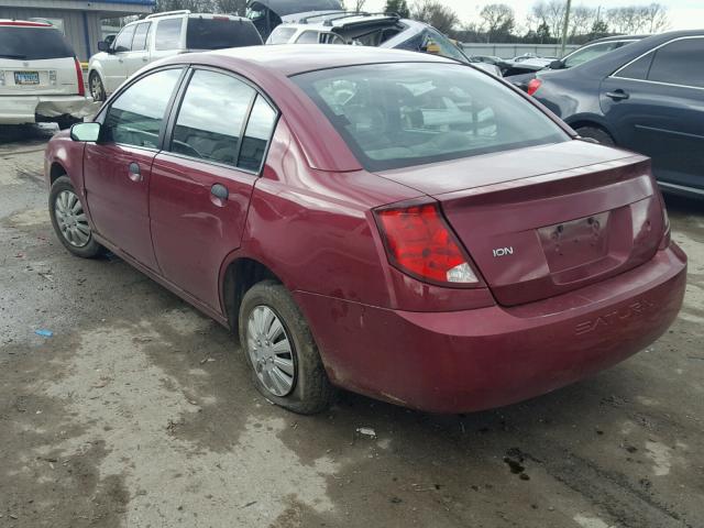 1G8AG52F95Z163841 - 2005 SATURN ION LEVEL 红色 照片 3