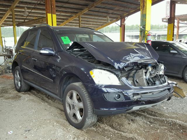 4JGBB86E98A362060 - 2008 MERCEDES-BENZ ML 350 BLUE photo 1