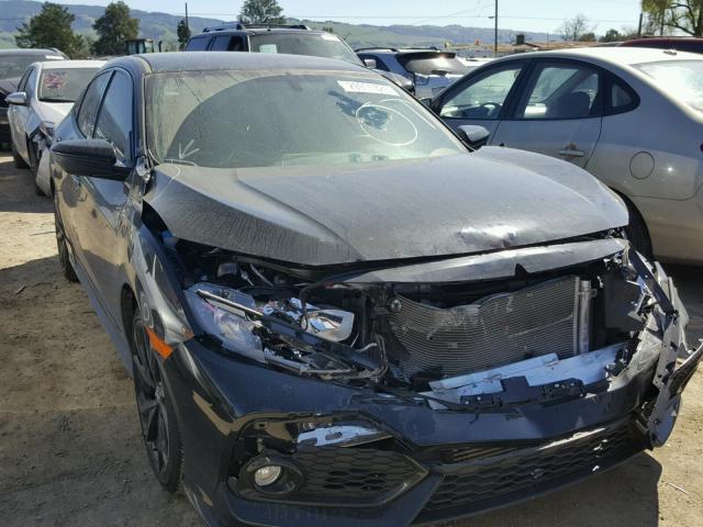 SHHFK7G42HU212173 - 2017 HONDA CIVIC SPOR BLACK photo 1